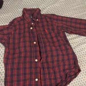 Long sleeve causal polo